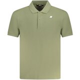 K-Way Mu&amp;scaron;ka Zelena Polo Majica Kratkih Rukava Slike