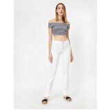 Koton Victorian Jean - Flared Trousers | Shoptok.si