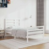  Za krevet od masivne borovine bijeli 90 x 200 cm Cijene