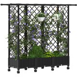  Povišeni krevet s mrežom i krovom Crna 164 x 40 x 127 cm PP | shoptok.hr