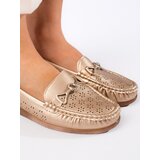 Shelvt Women's Gold Loafers Cijene