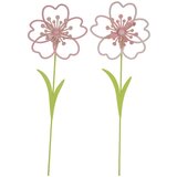 Ego Dekor Komplet 2 okraskov za cvetlične lončke Rosa Cene