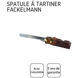 Lopatica za Razmazivanje Fackelmann Smeđa Srebrna Nehrđajući Čelik 19 cm (2 kom.) | shoptok.hr