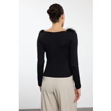 Trendyol Black Collar Detailed Knitwear Sweater | Shoptok.si