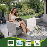 Gardlov 26910 sivi vrtni namještaj od ratana | shoptok.hr