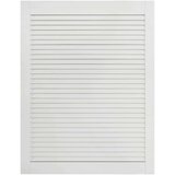  Vrata z letvicami trdna borovina bela 69x49,4 cm, (20823741) | Shoptok.si