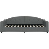 vidaXL Dnevni krevet tamnosivi 90 x 200 cm od tkanine | shoptok.hr