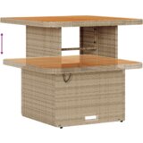  11-dijelni Set vrtnih kauča (vrtna garnitura) s jastučićima bež poli ratan akacija | shoptok.hr