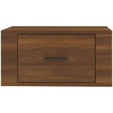  Zidni noćni ormarići 2 kom smeđa boja hrasta 50x36x25 cm | shoptok.hr