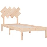  Okvir za krevet 90 x 190 cm jednokrevetni od masivnog drva | shoptok.hr