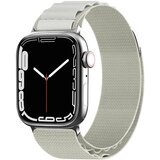 HURTEL Pašček z zaponko iz alpskega jekla za Apple Watch 42 / 44 / 45 / 49 mm srebrn, (21974490) Cene