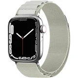 pašček z zaponko iz alpskega jekla za apple watch 42 / 44 / 45 / 49 mm srebrn, (21974490)