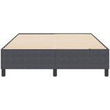  Krevetna platforma Tamno siva 140 x 190 cm Kordura tekstil | shoptok.hr