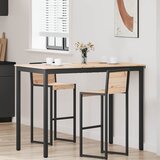  Stol za bar Prirodna 140 x 80 x 105 cm Čvrsto borovo drvo | shoptok.hr