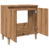 vidaXL Ormarić za sudoper Artisan hrast 58x33x60 cm izrađeno drvo | shoptok.hr