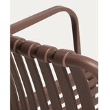 Kave Home Rjav plastičen vrtni stol Isabellini – | Shoptok.si