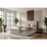 Boxxx POSTELJA Z VZMETNICO 180 cm x 200 cm , tekstil bež | Shoptok.si