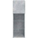 TV ormarići s LED svjetlima 2 kom boja betona 30 5 x 30 x 90 cm | shoptok.hr