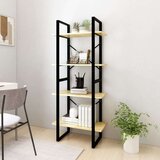 vidaXL ormarić za knjige s 4 razine 60 x 30 x 140 cm masivna borovina | shoptok.hr