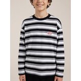 Sinsay Pamučna bluza dugih rukava u prugama | shoptok.hr