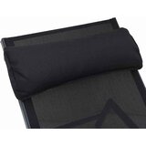  Ležaljke na suncu 2-osoba 3 pcs Crna i antracit Čelik | shoptok.hr