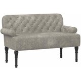  Ljubavni kauč s gumbima Svjetlosiva 120 x 65 x 78 cm | Eponuda.com