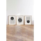WALLXPERT Uramljena slika Huhu213, 35x50 cm , 3 dijela | Eponuda.ba