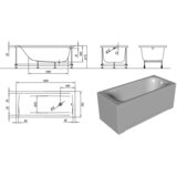 Kolpa San Kolpa Kada Evelin 160x70 593350 | Eponuda.com