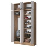 Hanah home Ormar za hodnik EA146 - 3883, 119,6x226,4x37,5 cm, Bijela | Eponuda.ba