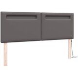 LED glava kreveta Siva 160 cm Lažna koža | shoptok.hr