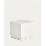 Kave Home Marmorna stranska mizica 40x40 cm Sorein – | Shoptok.si