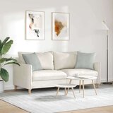 vidaXL Blazine za kavč 2 pcs Svetlo siva 45 x 45 cm Žametna tkanina | Shoptok.si