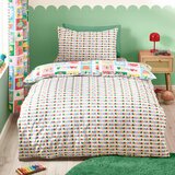 Catherine Lansfield Otroška posteljnina za zakonsko posteljo 200x200 cm Curious Caterpillar – | Shoptok.si
