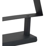 Metalna božićna jelka s stalakom Crna 60 cm Čelik | shoptok.hr