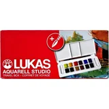 Aquarell Studio Travel Box Set akvarelnih barv 12 kos.
