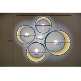  duolla - plafonska svetiljka roller pento 5xE27/60W/230V zelena/zlatna | Eponuda.com
