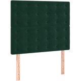 Box spring krevet s madracem tamnozeleni 80 x 200 cm baršunasti | shoptok.hr