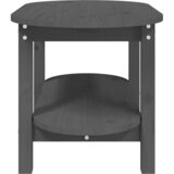  Stolić za kavu sivi 80 x 45 x 45 cm od masivne borovine | shoptok.hr