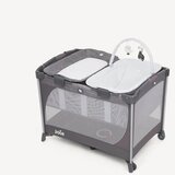 Joie prenosivi krevetac Commuter Change&Snooze, Linen Gray Cene