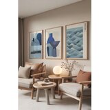 WALLXPERT Č-300807 - 3040 set dekorativnih slika u više boja (3 komada) | Eponuda.com