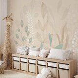  Foto tapeta - Pastel and Beige Glade 500x350 Vodootporna Slike