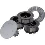 INF nadomestna kapica tuljave z vrvico za kosilnico za bosch universal grasscut 18-26 black, (21538413) Cene
