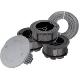 nadomestna kapica tuljave z vrvico za kosilnico za bosch universal grasscut 18-26 black, (21538413)