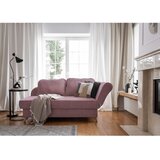 Miuform Prljavo roza ležaljka od samta (s desnim kutom) Chic Charlotte – | shoptok.hr
