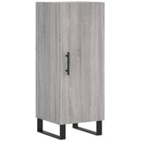  Visoka komoda siva sonome 34,5x34x180 cm od konstruiranog drva | shoptok.hr