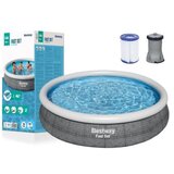 Bestway fast set bazen sa filter pumpom 366 x 76 cm | ePonuda.com