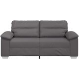  Dvosjed Sofa Siva 180x81x84 cm Implicitna koža | Shoptok.si