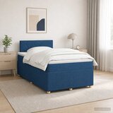  Boxspring krevet s madracem Plava 120 x 190 cm Tkanina | shoptok.hr
