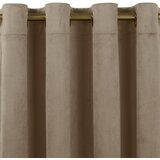  Curtain VILA color beige style classic golden gold metal eyelets velvet 530x245 HOMEDE | shoptok.hr