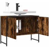  Kupaonski ormarić za umivaonik boja hrasta 80x33x60 cm drveni | shoptok.hr